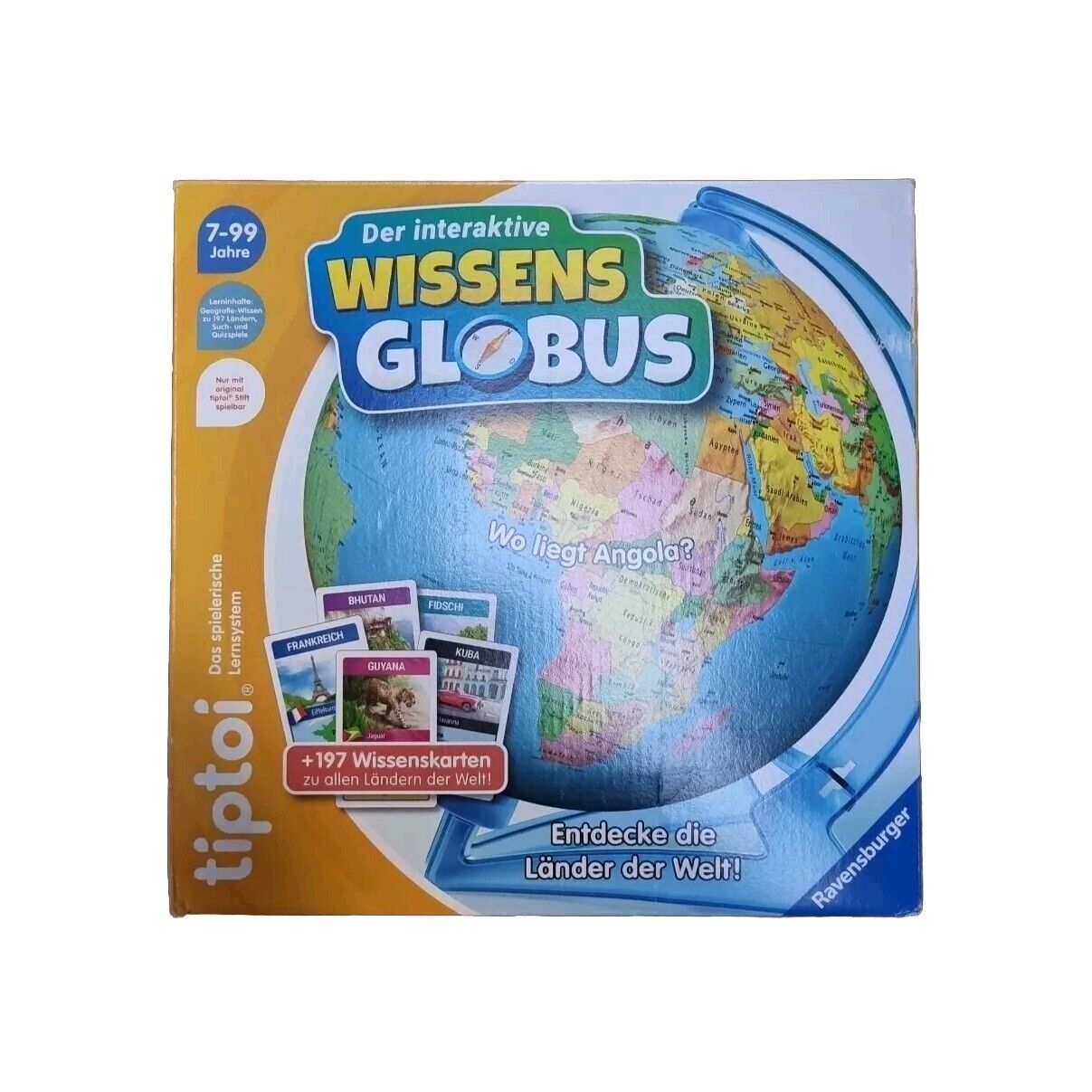 Ravensburger tiptoi Starter-Set: Stift und Bauernhof-Buch + interaktive Globus
